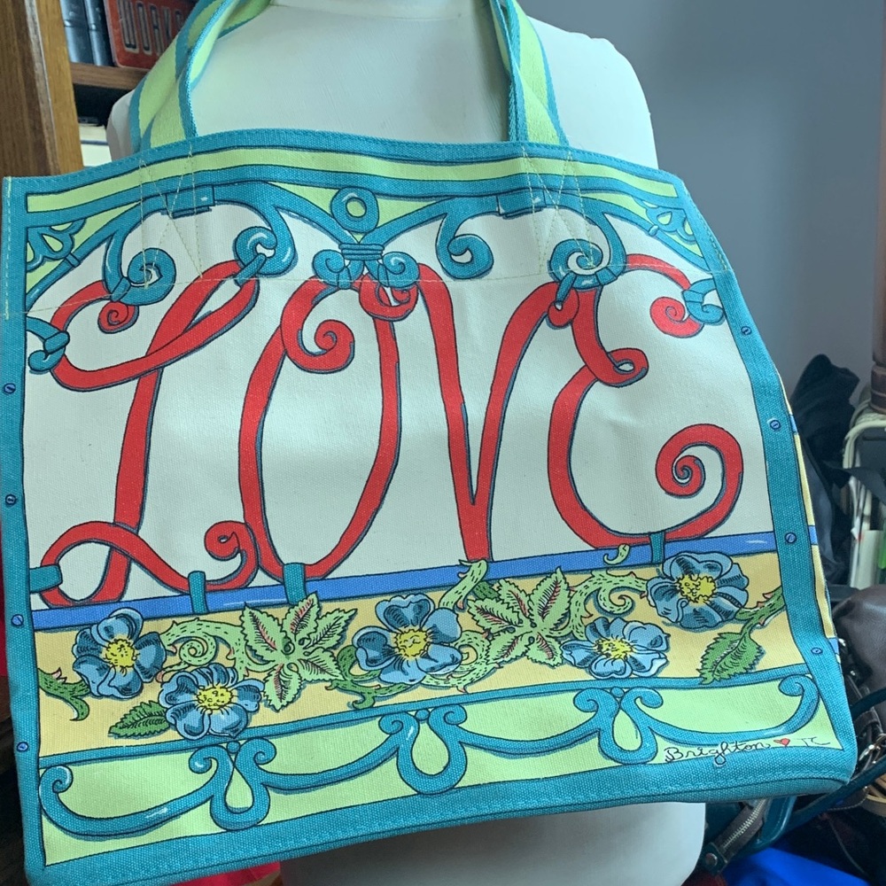 Brighton Multicolor Canvas Tote Bag